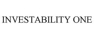 INVESTABILITY ONE trademark