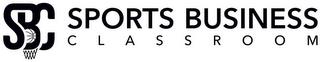 SBC SPORTS BUSINESS CLASSROOM trademark