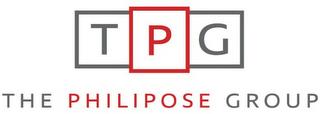 TPG THE PHILIPOSE GROUP trademark