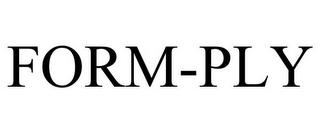 FORM-PLY trademark