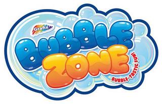 BUBBLE ZONE BUBBLE-TASTIC FUN! GRAFIX trademark