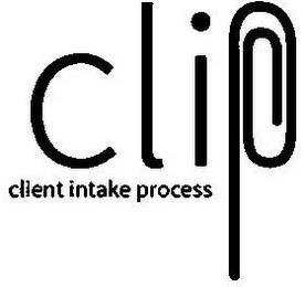 CLIP CLIENT INTAKE PROCESS trademark