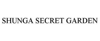 SHUNGA SECRET GARDEN trademark