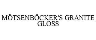 MÖTSENBÖCKER'S GRANITE GLOSS trademark