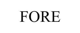 FORE trademark