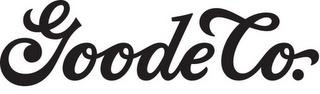 GOODE CO. trademark