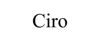 CIRO trademark