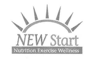 NEW START NUTRITION EXERCISE WELLNESS trademark