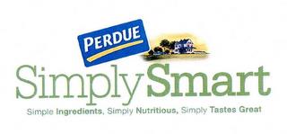 PERDUE SIMPLY SMART SIMPLE INGREDIENTS, SIMPLY NUTRITIOUS, SIMPLY TASTES GREAT trademark