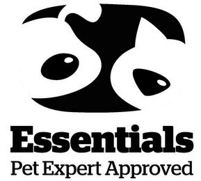 ESSENTIALS PET EXPERT APPROVED trademark