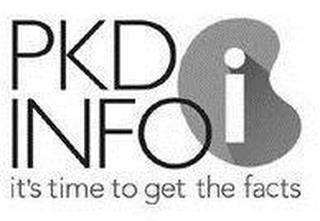 PKD INFO IT'S TIME TO GET THE FACTS trademark