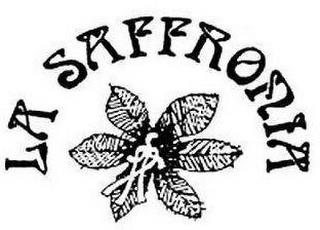 LA SAFFRONIA trademark