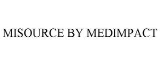 MISOURCE BY MEDIMPACT trademark