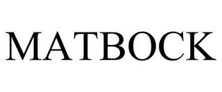 MATBOCK trademark