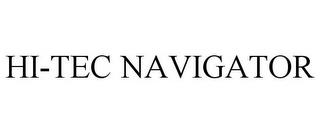 HI-TEC NAVIGATOR trademark