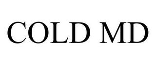 COLD MD trademark