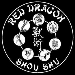 RED DRAGON SHOU SHU trademark