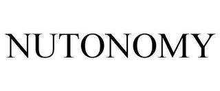 NUTONOMY trademark