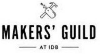 MAKERS' GUILD AT IDB trademark