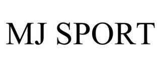 MJ SPORT trademark