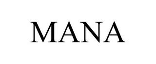 MANA trademark