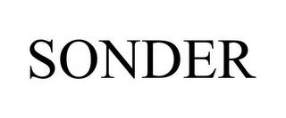 SONDER trademark