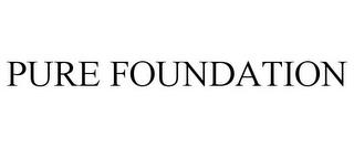 PURE FOUNDATION trademark