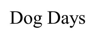 DOG DAYS trademark