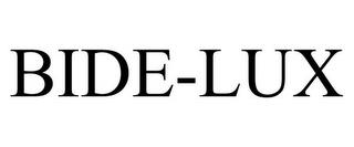 BIDE-LUX trademark