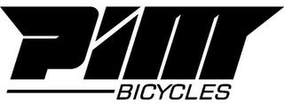 PIM BICYCLES trademark