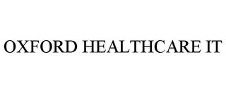 OXFORD HEALTHCARE IT trademark