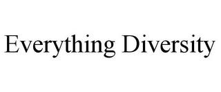 EVERYTHING DIVERSITY trademark