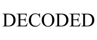 DECODED trademark