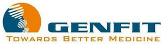 GENFIT TOWARDS BETTER MEDICINE trademark