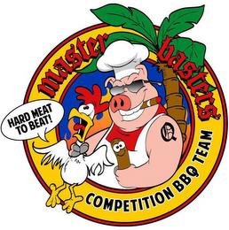 MASTER BASTERS HARD MEAT TO BEAT! COMPETITION BBQ TEAM Q trademark