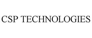 CSP TECHNOLOGIES trademark