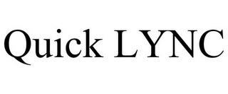 QUICK LYNC trademark