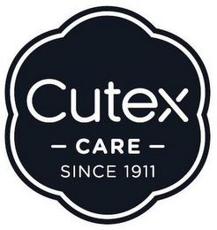 CUTEX CARE SINCE 1911 trademark