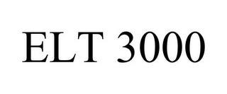 ELT 3000 trademark