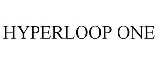 HYPERLOOP ONE trademark