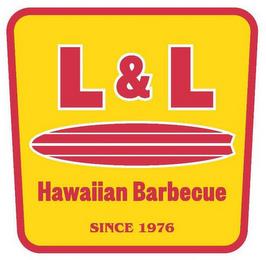 L & L HAWAIIAN BARBECUE SINCE 1976 trademark