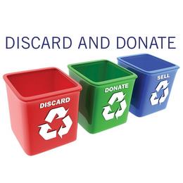 DISCARD AND DONATE  DISCARD DONATE SELL trademark