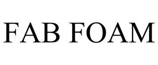 FAB FOAM trademark