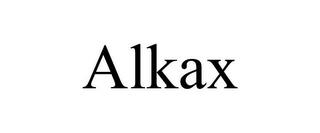 ALKAX trademark