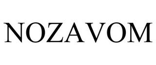 NOZAVOM trademark