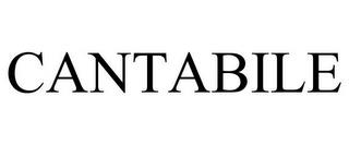 CANTABILE trademark