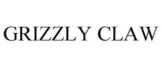 GRIZZLY CLAW trademark