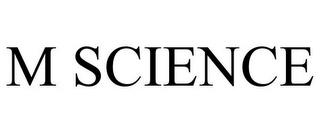 M SCIENCE trademark