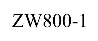 ZW800-1 trademark