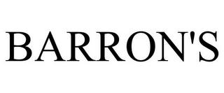 BARRON'S trademark